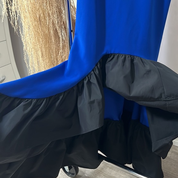 Elegant & maxi & dark blue dress - Picture 9 of 10